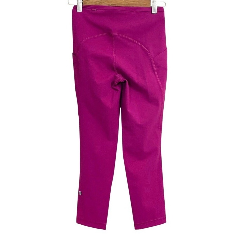 Lululemon Athletica Womens  Cropped Leggings Activewear Size‎ 4 - Picture 2 of 7
